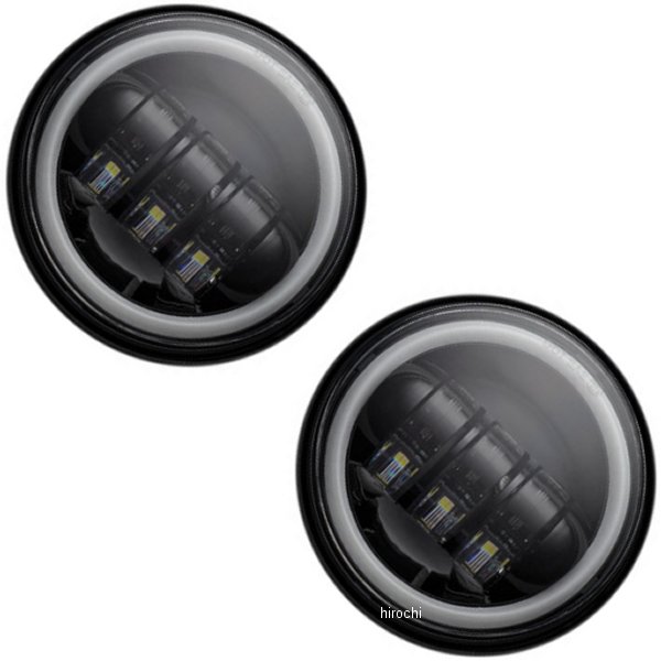 パッシングランプ 4.5"HALO 黒