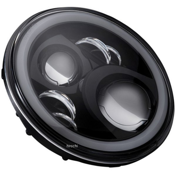 ヘッドランプ 7" ProGLOW 黒