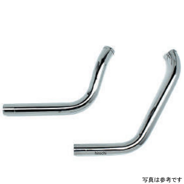 純正ルックエキパイ1 84年-99年 ファットボーイ 黒