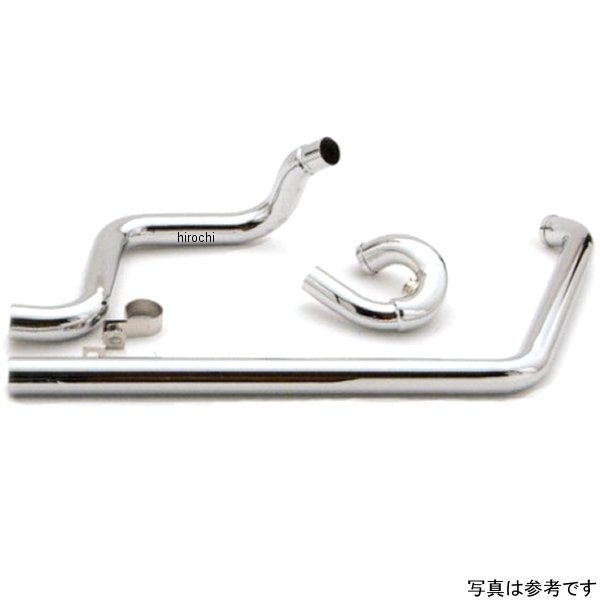 2IN2独立ヘッドパイプ 07年-17年 ソフテイル クローム