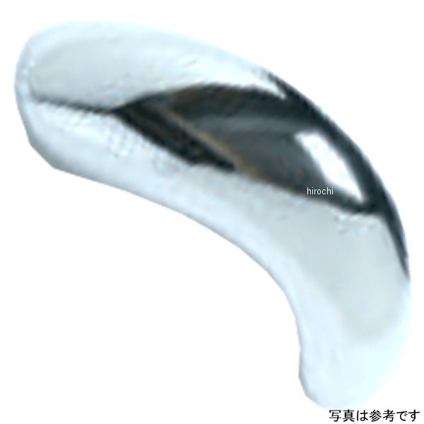 Rヒートガード1 2-2左右出しエキパイ用 ソフテイル クローム