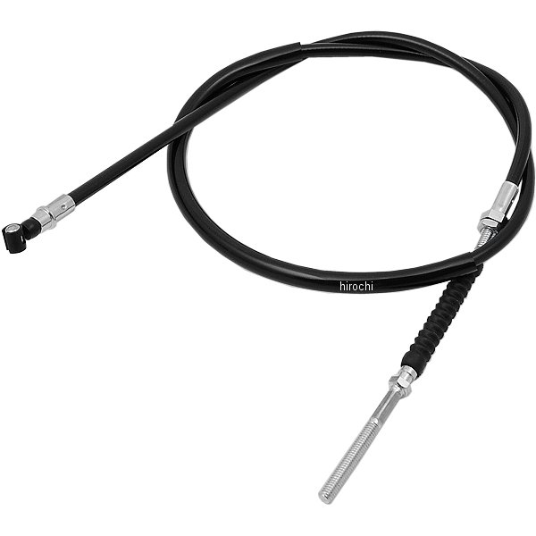 フロントブレーキケーブル 12V モンキー、ゴリラ 75mm ロング 黒