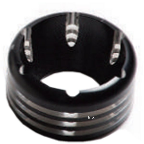 ファットマン用交換ラウンドエンド アルミ黒