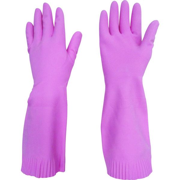 トワローブ天然ゴムあつ手 ピンク M