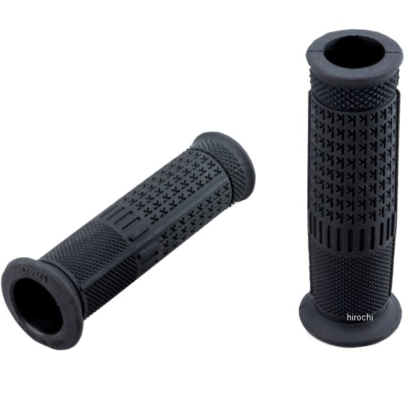 ハンドルグリップ KSPタイプ オープンエンド 黒