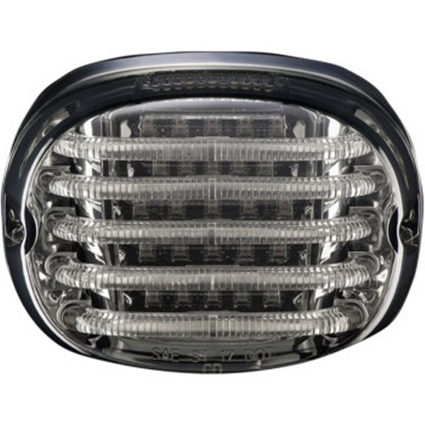 カスタム ダイナミクス LEDテールライト スクエアバック 照明窓有り スモーク