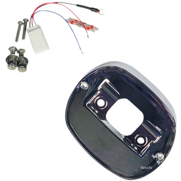 BASEプレート テールライト クローム