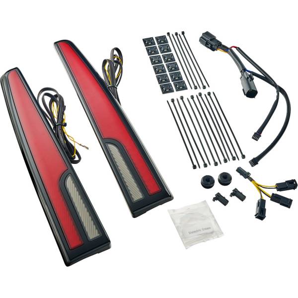 LEDテールライト 20年-22年 ハーレー FLHTCUTGSE 黒