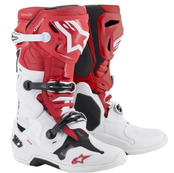 アルパインスターズ テック10 ブーツ 赤/白/黒 9サイズ(27.5cm)