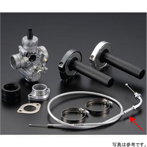 スロットルケーブル NSF100 黒