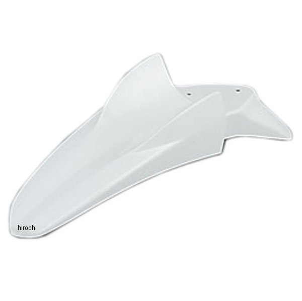 ユーロモタードフロントフェンダー XR50/100 白ゲル