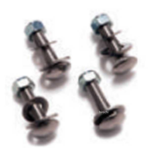 M8X35根角ボルト/ワッシャ/ナット 4個セット