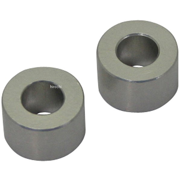 ポッシュ アルミスペーサー 汎用 M6&1/4インチ用 シルバー T=8 2個