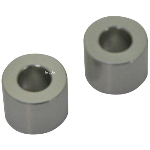 ポッシュ アルミスペーサー 汎用 M6&1/4インチ用 シルバー T=10 2個