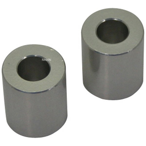 ポッシュ アルミスペーサー 汎用 M6&1/4インチ用 シルバー T=15 2個