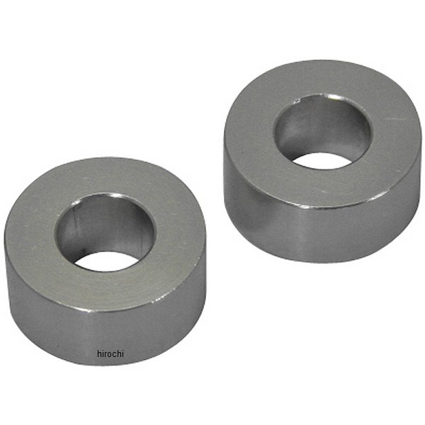 ポッシュ アルミスペーサー 汎用 M8&5/16インチ用 シルバー T=8 2個