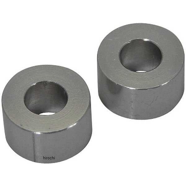 ポッシュ アルミスペーサー 汎用 M8&5/16インチ用 シルバー T=10 2個