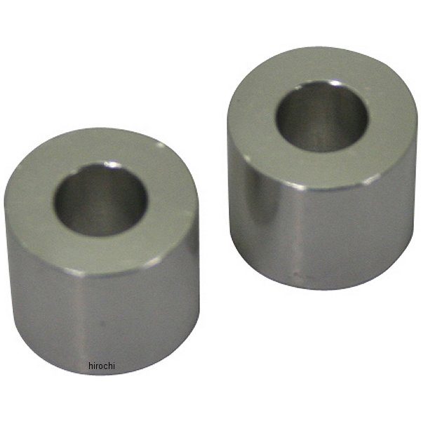 ポッシュ アルミスペーサー 汎用 M8&5/16インチ用 シルバー T=15 2個