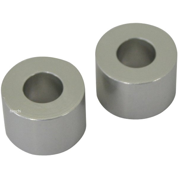 ポッシュ アルミスペーサー 汎用 M10&3/8インチ用 シルバー T=15 2個