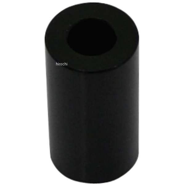 ポッシュ アルミスペーサー 汎用 M6&1/4インチ用 黒 T=25 1個