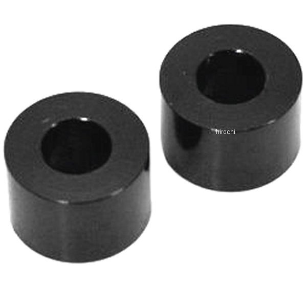 アルミスペーサー 汎用 M8&5/16インチ用 黒 T=30 1個