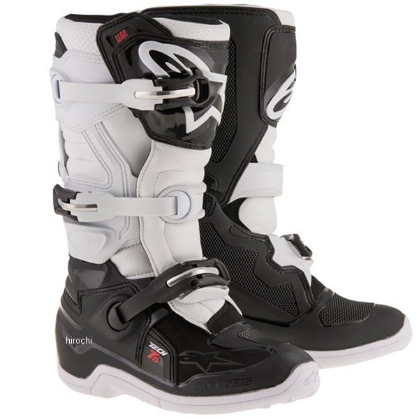 ブーツ テック7S ユース用 黒/白