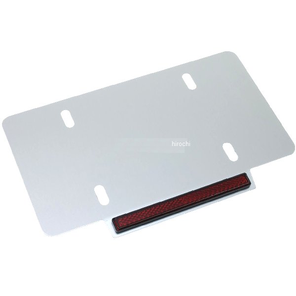 ポッシュ POSH ナンバープレートホルダーType2 シルバー