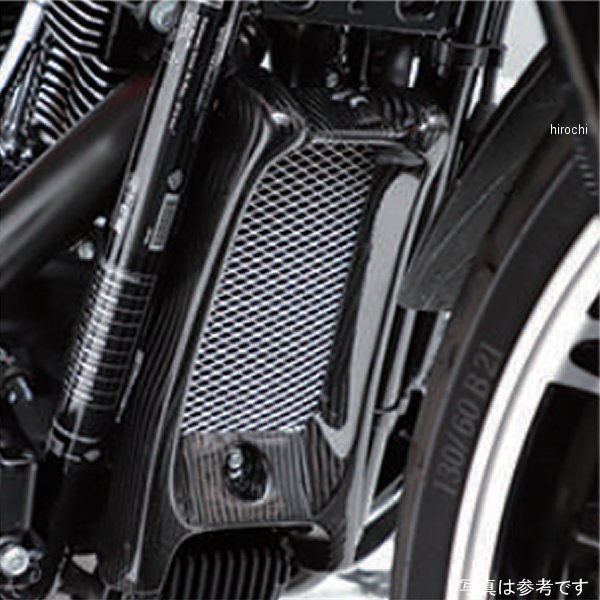 ドライカーボン オイルクーラーカバー ネット付き 18年以降 ソフテイル
