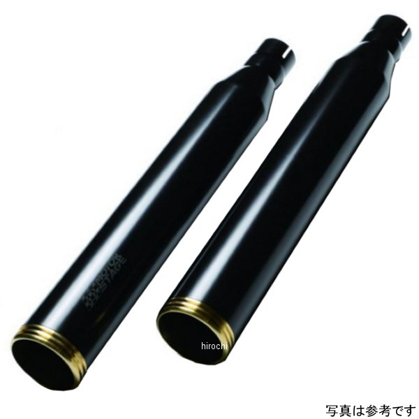 スリップオンマフラー 76ベビーストレート 17年 FXSB、FLSTC 黒/黒エンド