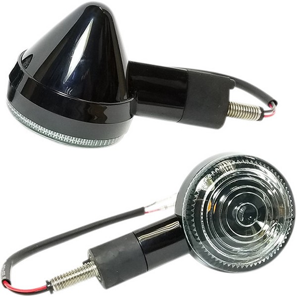  LED ウインカー スモークレンズ 左右ペア