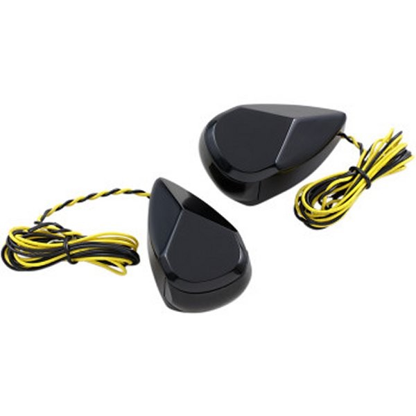 LEDウインカー FLH 黒/スモーク/アンバー