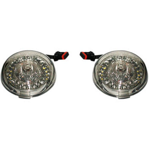 カスタム ダイナミクスLEDウインカー Ringz JAEソケット アンバー/白 CVO