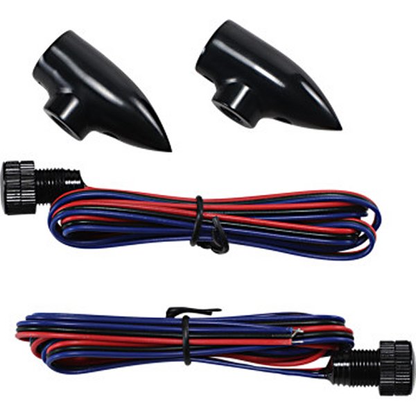 LEDマーカーライト アンバー/グロスブラック