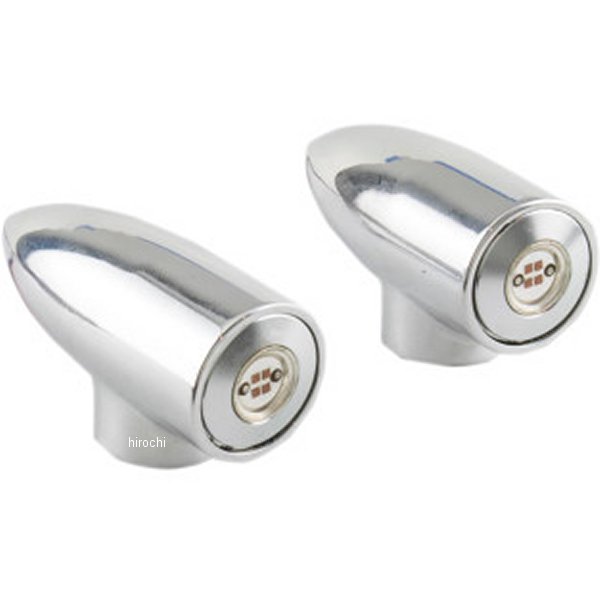 LEDマーカーライト 赤/クローム