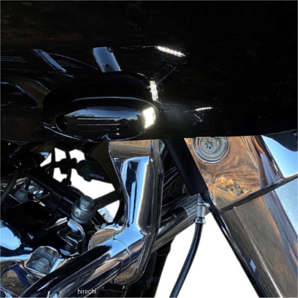 カスタム ダイナミクス ウインカー 15年以降 FLTR グロスブラック