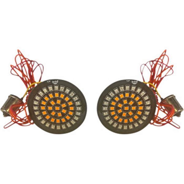 カスタム ダイナミクス LEDウインカーインサート リア シングル球 ブレット型