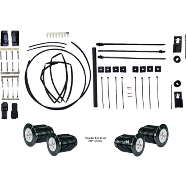 テールライトキット サンダーボルト付き 黒