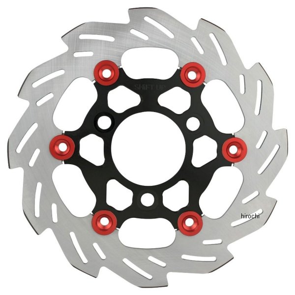 ウェーブフローティングディスクローター XR50、XR100 黒/赤