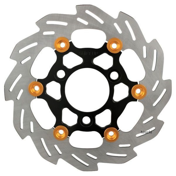 ウェーブフローティングディスクローター XR50、XR100 黒/ゴールド