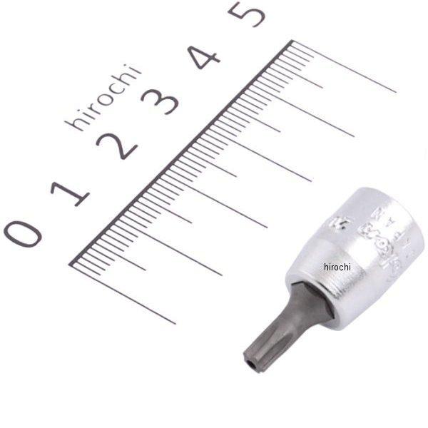 1/4インチsq ペンタローブ ビットソケット イジリ止め 全長28mm 20IPR