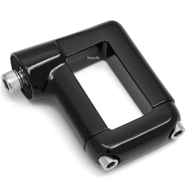 ナンバープレート サイド取り付けクランプ 06年以降ダイナ 黒