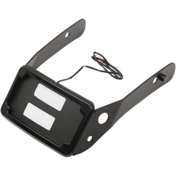 ナンバープレート 10年‑15年 FXDWG ウインカー付 黒