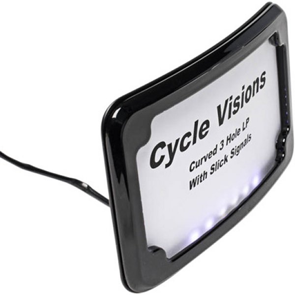 ナンバープレート ナンバープレート 3穴/ナンバー灯のみ 黒