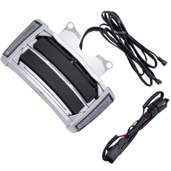 FRAME LP W/LEDS CHR/SMK