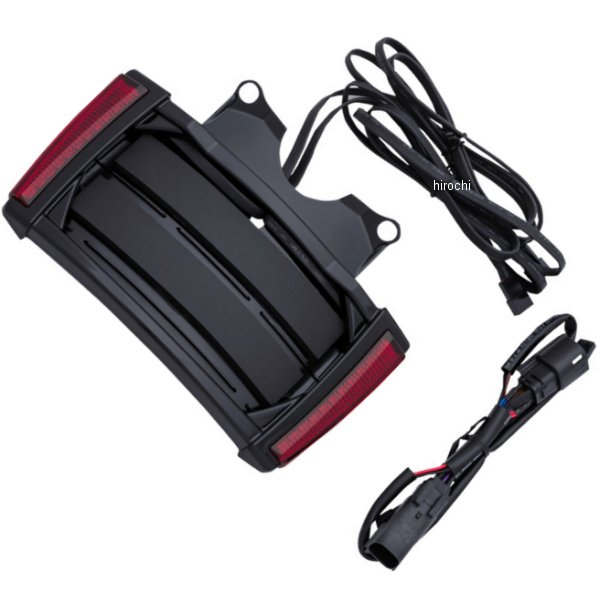 FRAME LP W/LEDS BLK/RED