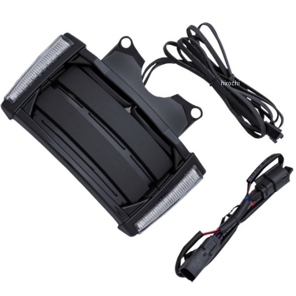 FRAME LP W/LEDS BLK/SMK