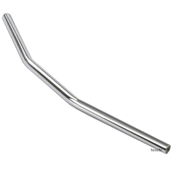 ハンドルバー 一文字 22.2mm スチールメッキ