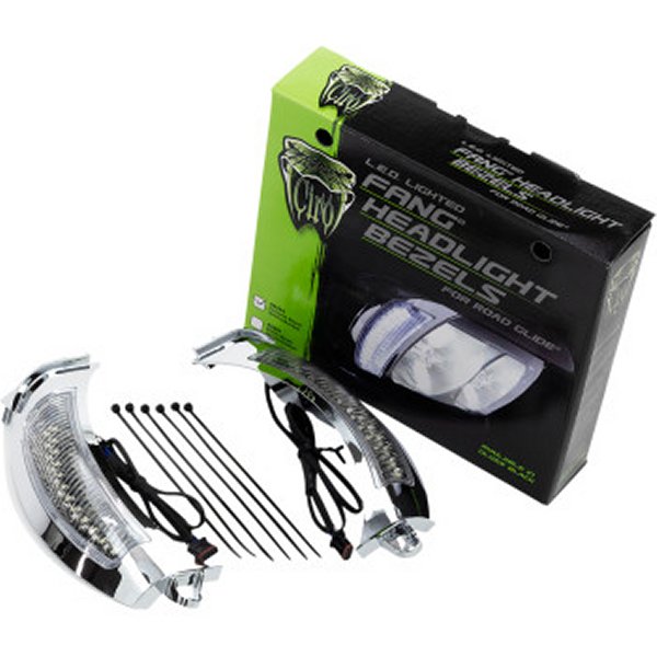 ヘッドライトべセル 7インチ用 15年以降 FLTRX クローム