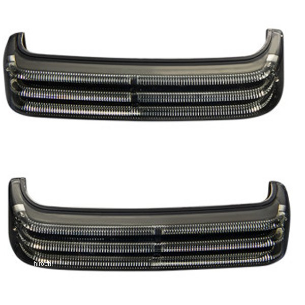 PB-SB-HD-BR カスタムダイナミクス LEDサドルバッグライト 99年‑13年 FLHT 黒/スモーク