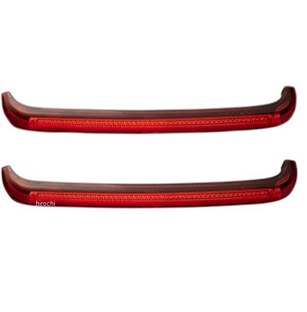 カスタムダイナミクス LEDサドルバッグライト 99年‑13年 FLHT 赤